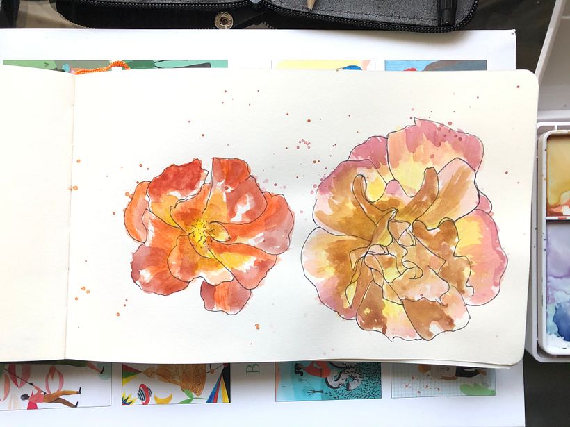 My project in Daily Sketching for Creative Inspiration course 7