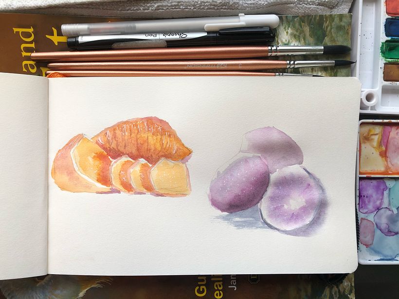 My project in Daily Sketching for Creative Inspiration course 8
