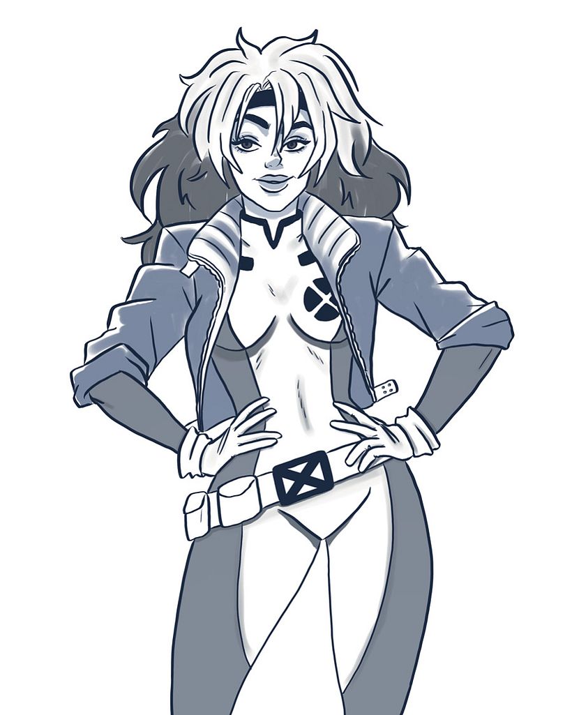 My project in Female Character Design for Comics course 1