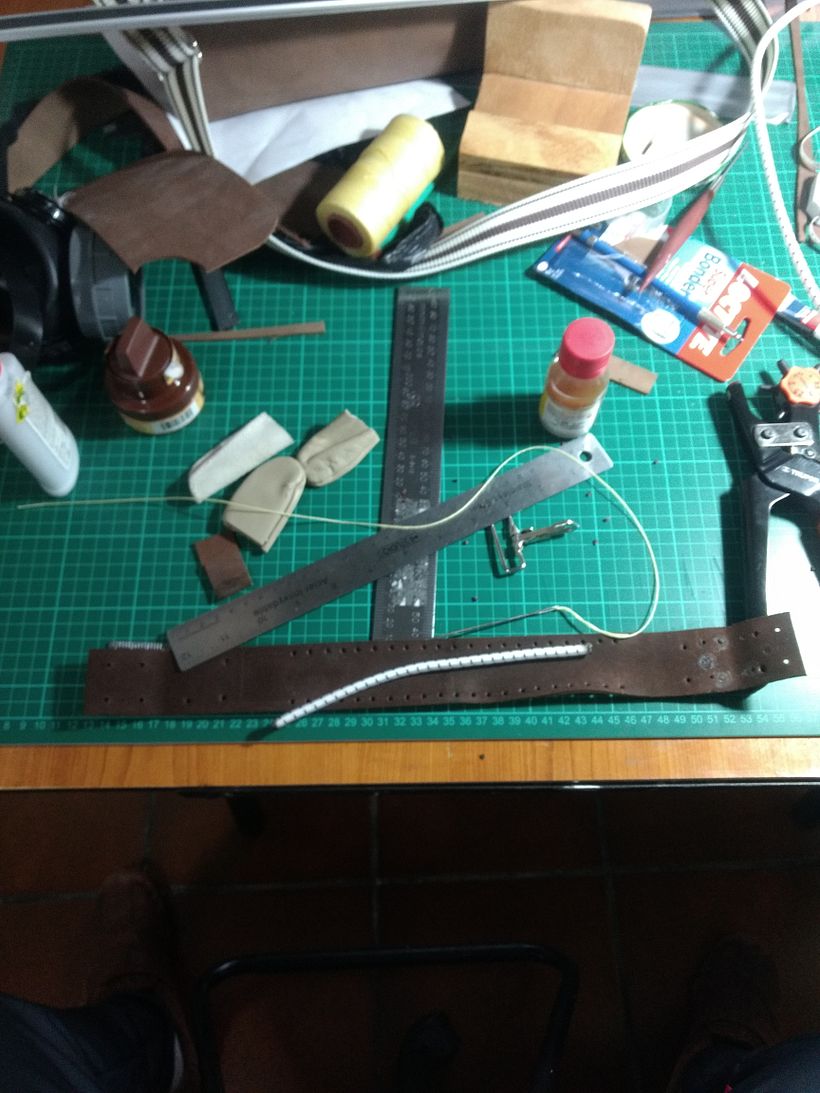 Mi Proyecto del curso: Creación de bolsos de cuero artesanales para principiantes 9