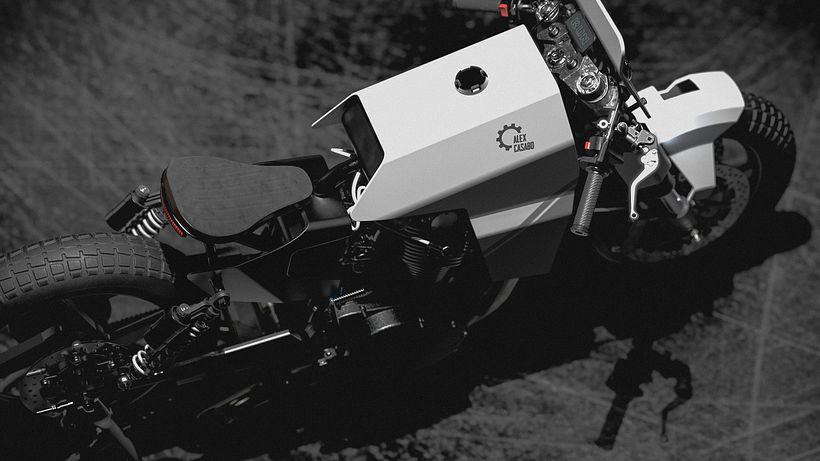 Yamaha XS 650 Cafe Racer Concept R 26