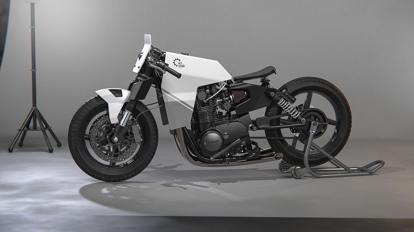 Yamaha XS 650 Cafe Racer Concept R 5