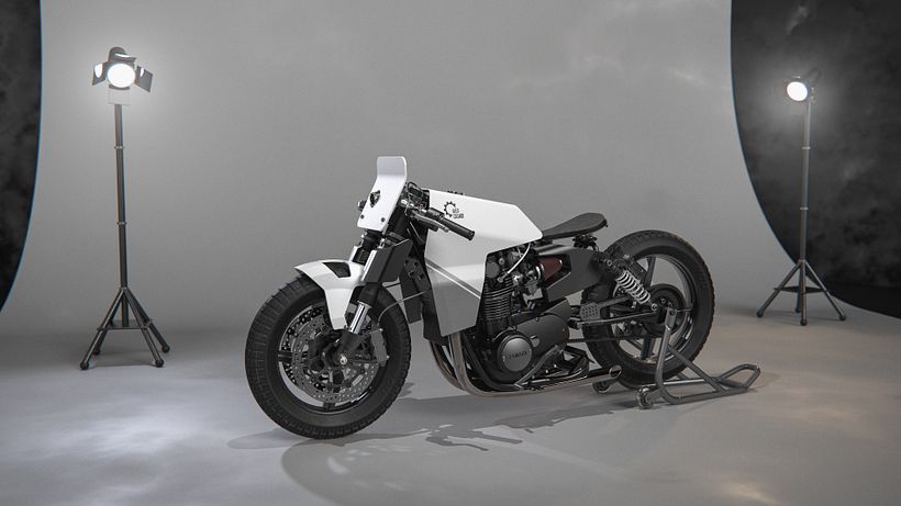 Yamaha XS 650 Cafe Racer Concept R 6