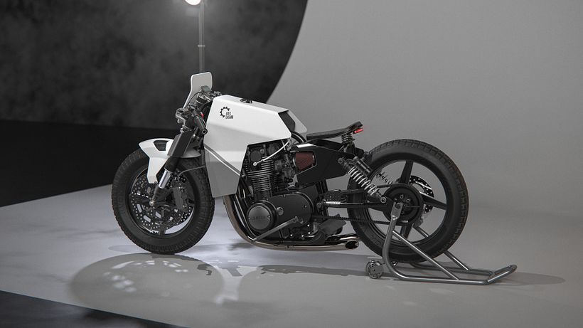 Yamaha XS 650 Cafe Racer Concept R 7