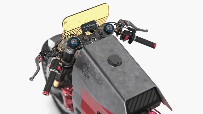 Yamaha XS 650 Cafe Racer Concept R 17