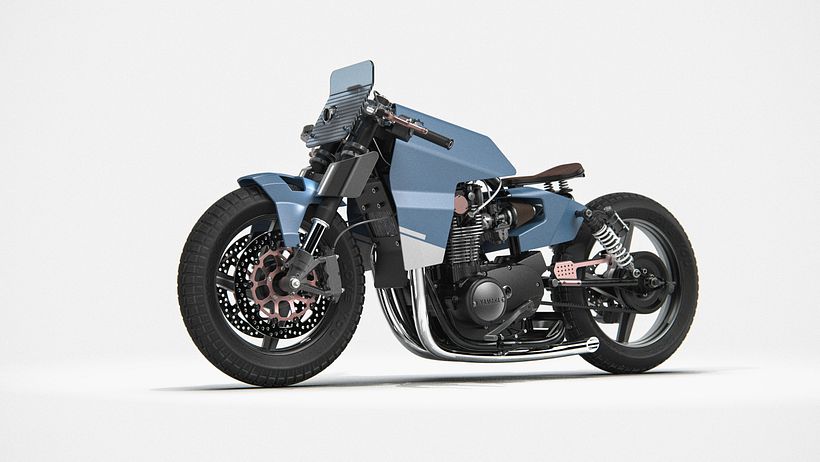 Yamaha XS 650 Cafe Racer Concept R 23