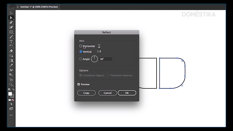 Tutorial Adobe Illustrator: cómo crear formas simples 8