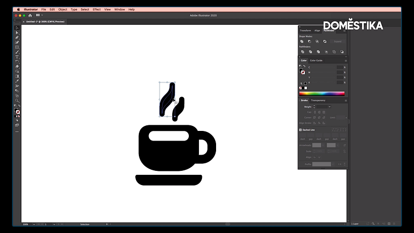 Tutorial Adobe Illustrator: cómo crear formas simples 18