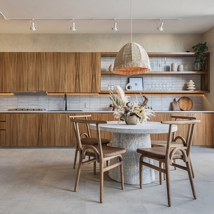 Concrete is used more and more thanks to its elegant finish.