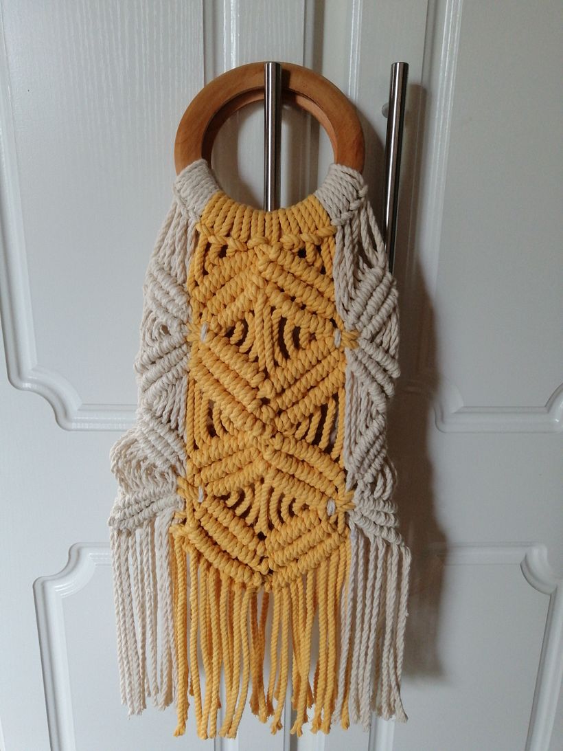 Mi Proyecto del curso: Diseño y elaboración de bolsos en macramé 2