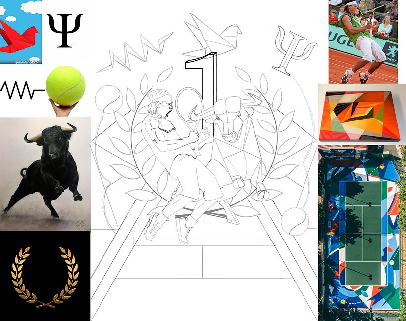 Referencias y boceto