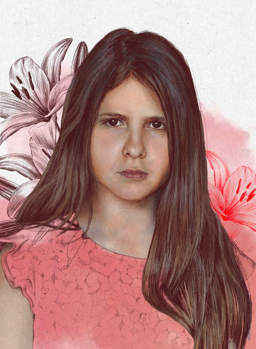 Illustrated Portrait with Procreate 1