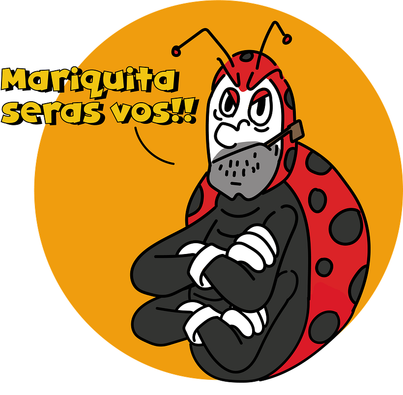 Mariquita serás Vos!