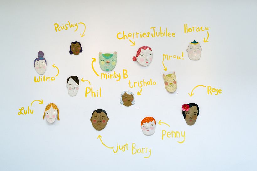 Asleep in the Stars - a papier mache exhibition 6