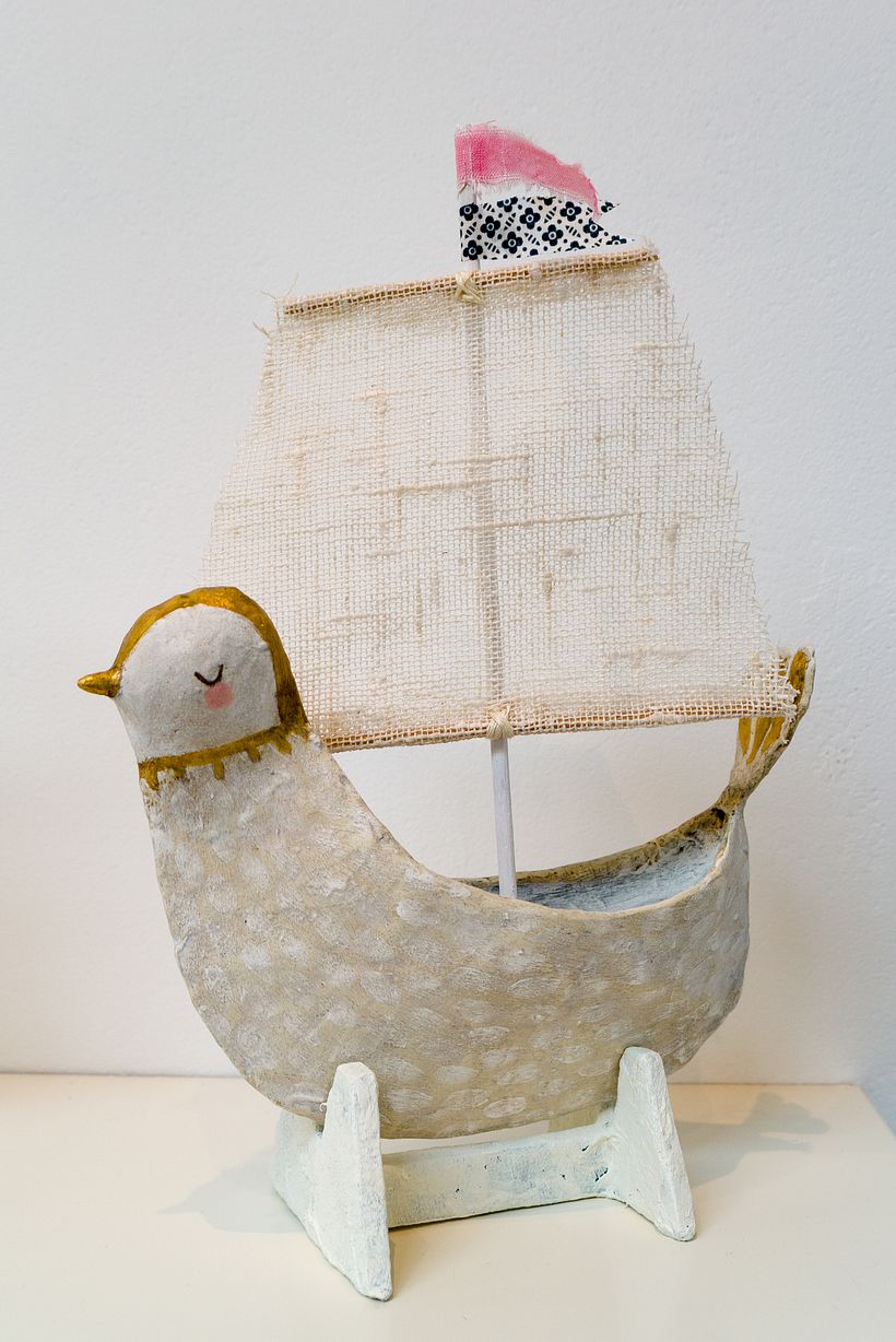 Asleep in the Stars - a papier mache exhibition 7