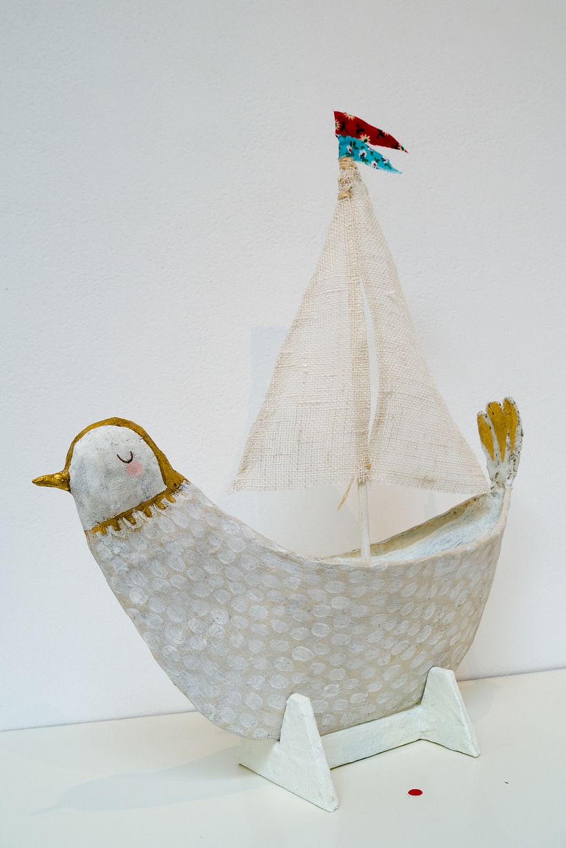 Asleep in the Stars - a papier mache exhibition 8