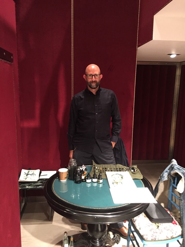 At the desk/ Gucci, Old bond Street 