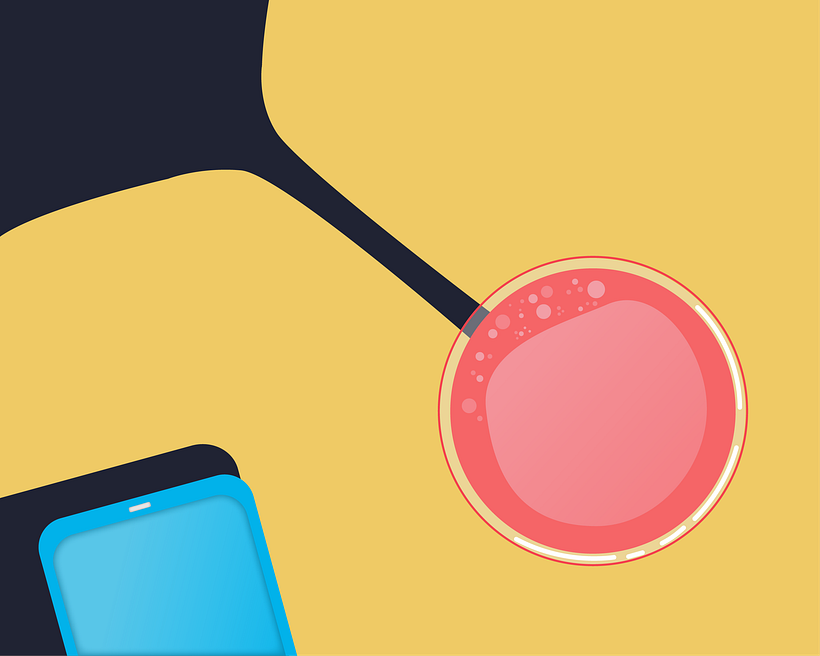 Flat illustration - Cocktail 2