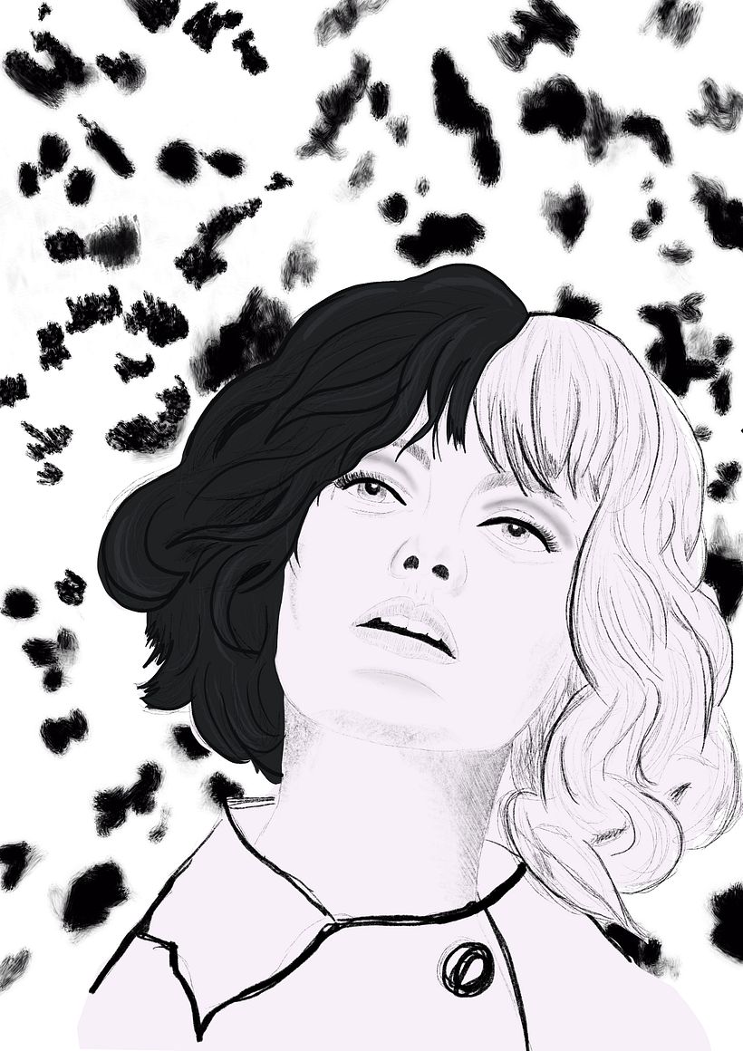 Mi Proyecto del curso: Retrato ilustrado con Procreate 1