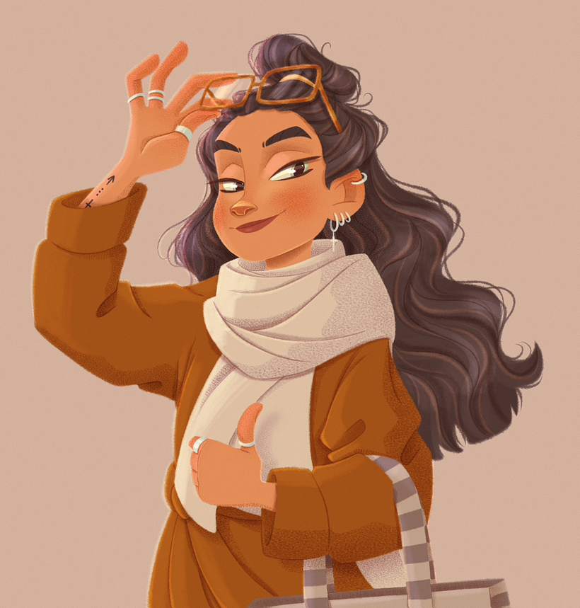 Studi di Design del Personaggio 6