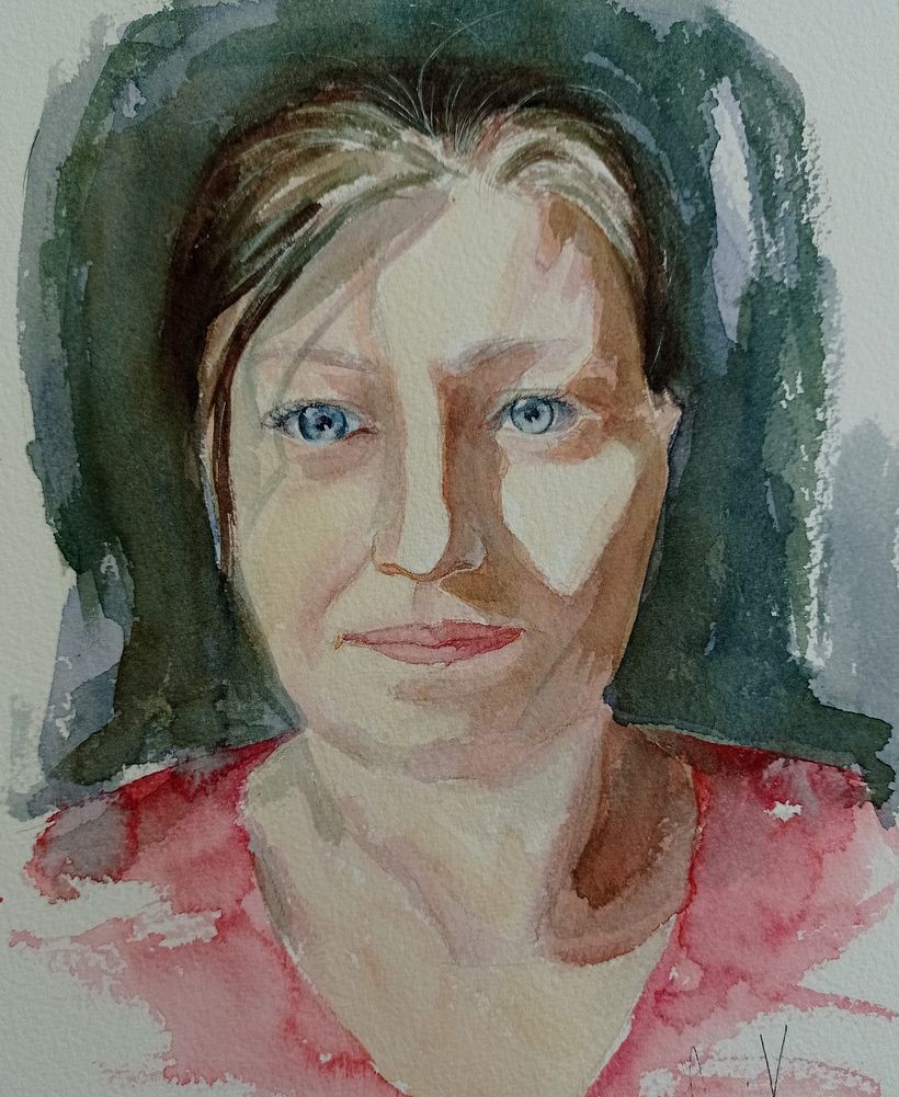 A new try on the Arches Torchon 300gsm paper. I love it! 😊