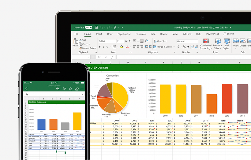 Microsoft Excel.