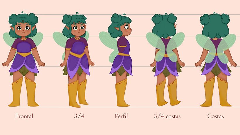 Meu projeto do curso: Design de personagens para animação com Photoshop 8