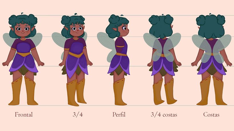 Meu projeto do curso: Design de personagens para animação com Photoshop 9