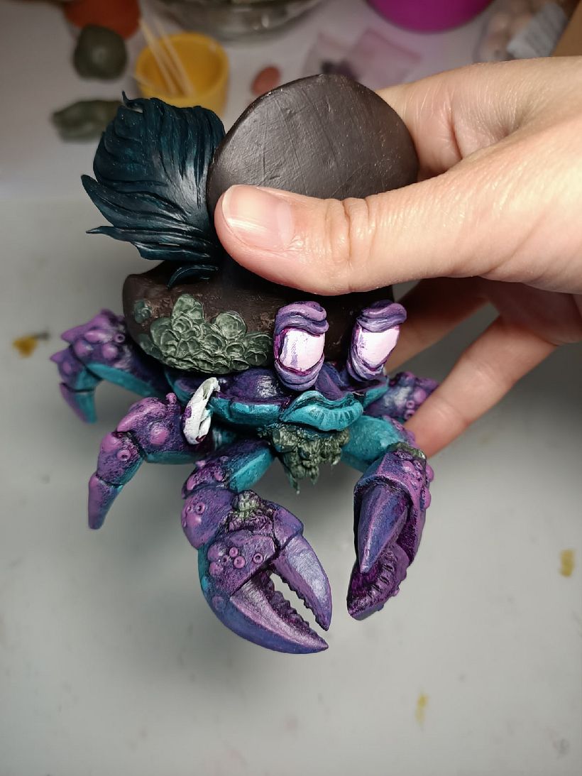 A pirate crab named Lilac Bill 7
