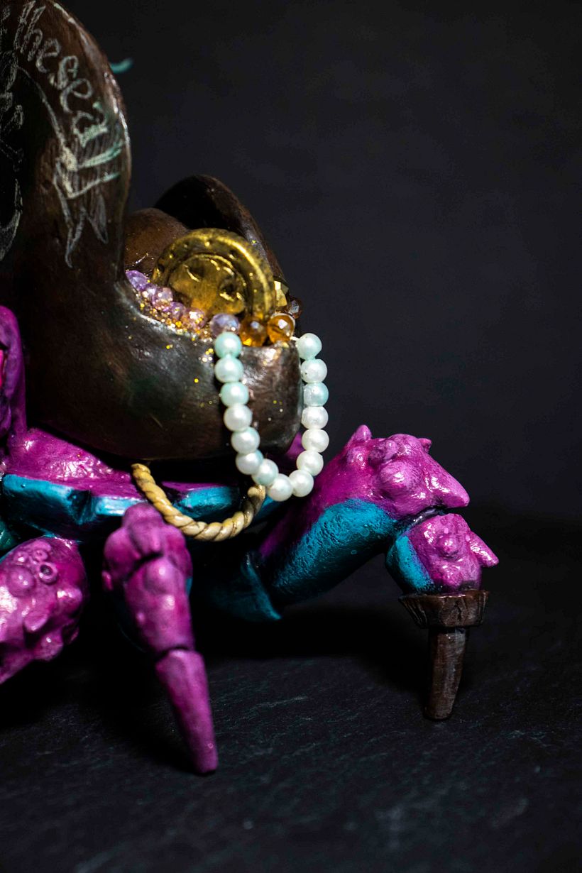 A pirate crab named Lilac Bill 10