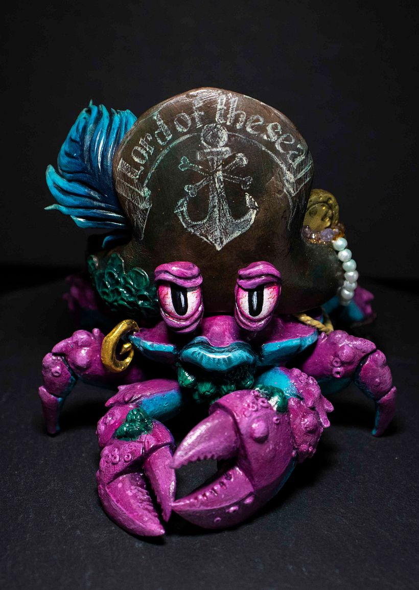 A pirate crab named Lilac Bill 12