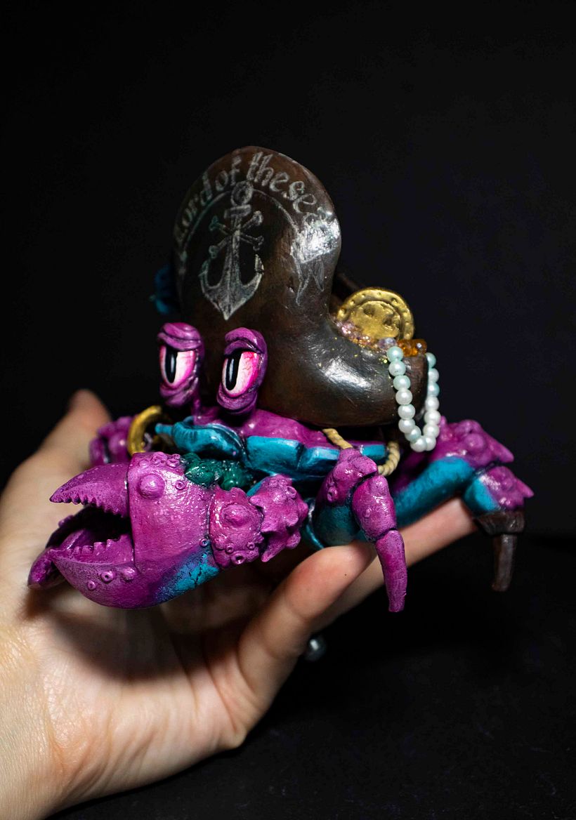 A pirate crab named Lilac Bill 12