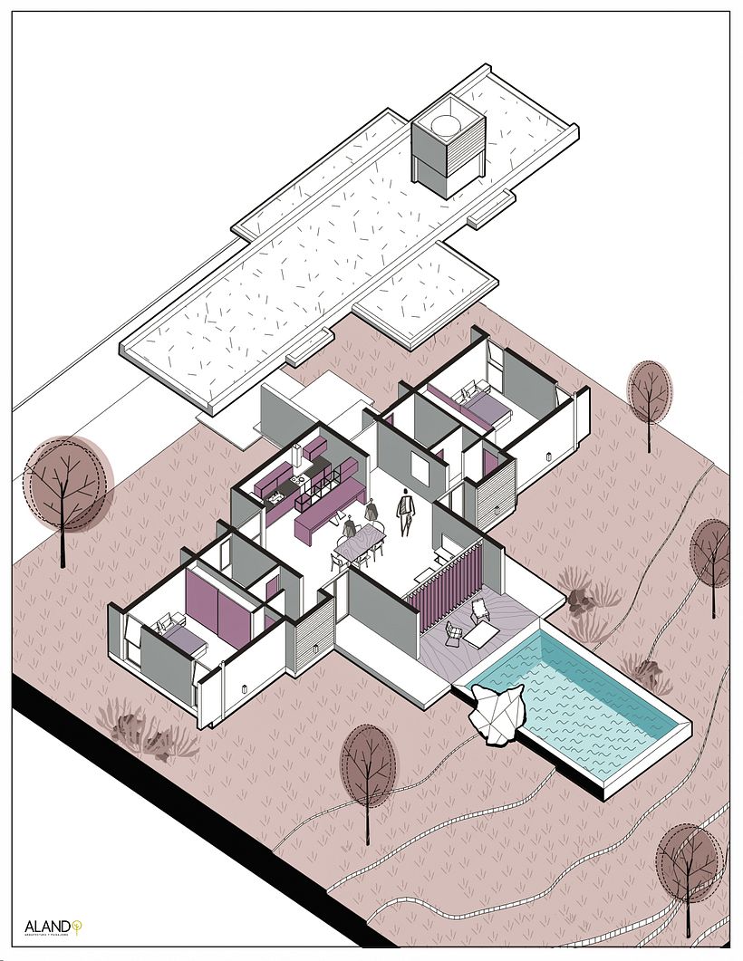 Mi Proyecto del curso: Ilustración digital de proyectos arquitectónicos 2