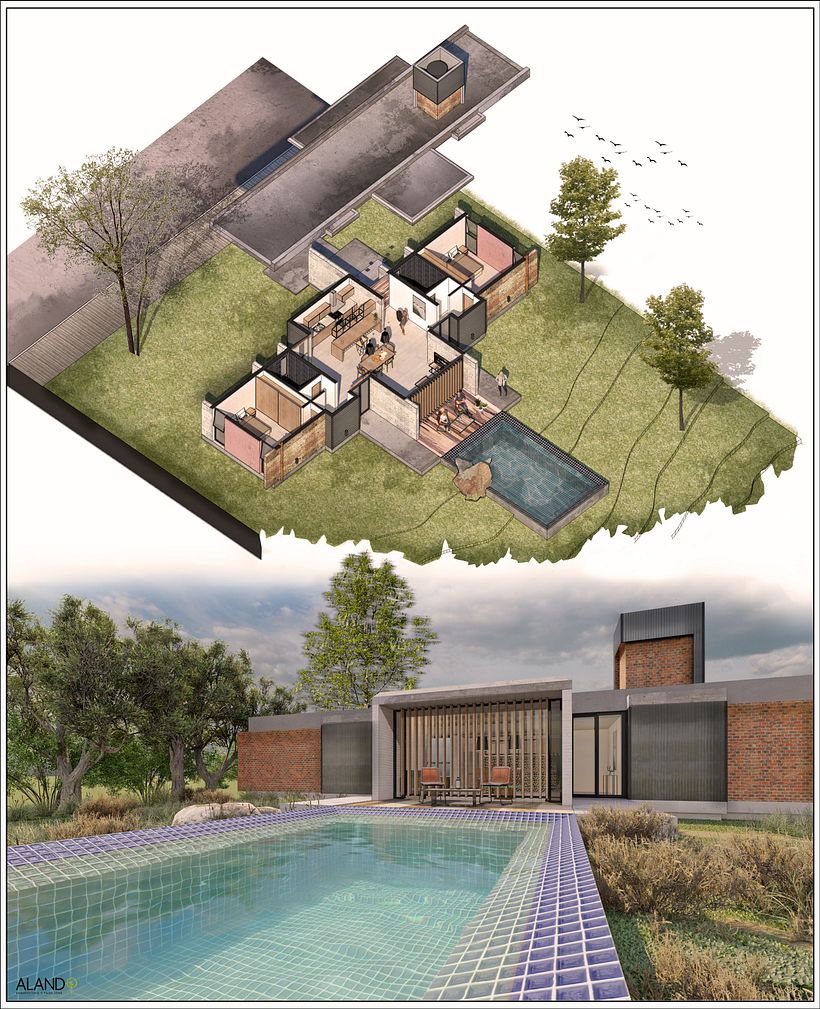 Mi Proyecto del curso: Ilustración digital de proyectos arquitectónicos 3