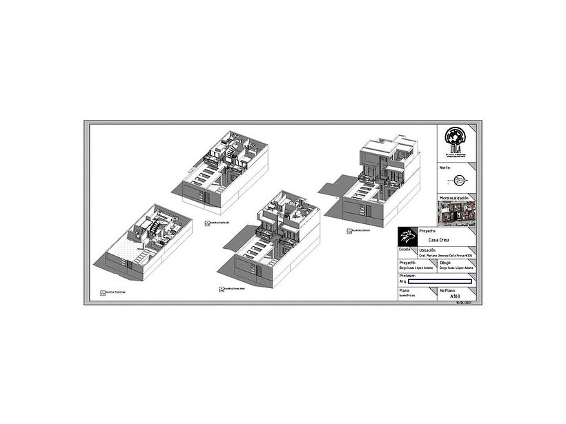 Mi Proyecto del curso: Diseño y modelado arquitectónico 3D con Revit 3