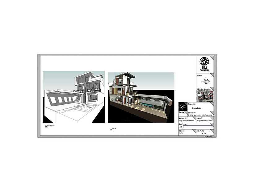 Mi Proyecto del curso: Diseño y modelado arquitectónico 3D con Revit 4