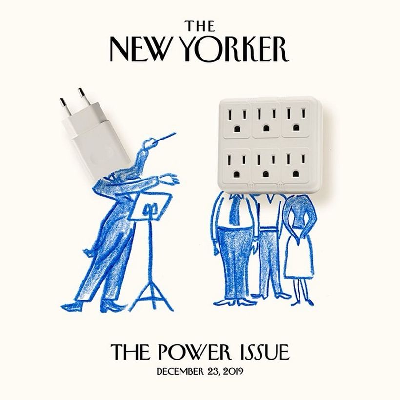 Capa da The New Yorker, por Javier Jaén