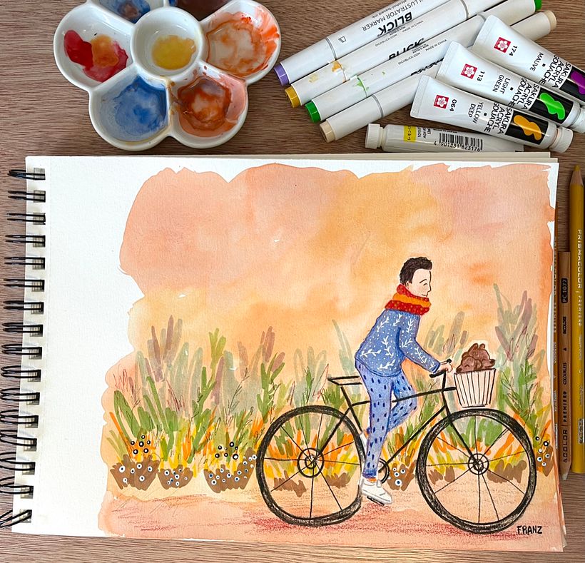 Mi Proyecto del curso: Sketchbook para explorar tu estilo de dibujo 3