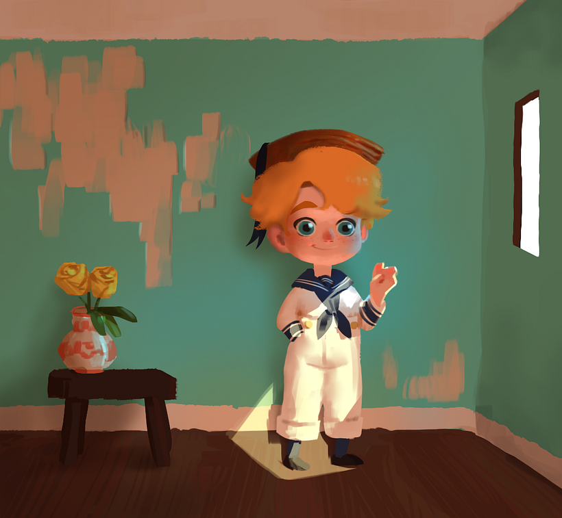 My project in Lighting Principles for Digital Painting course 2