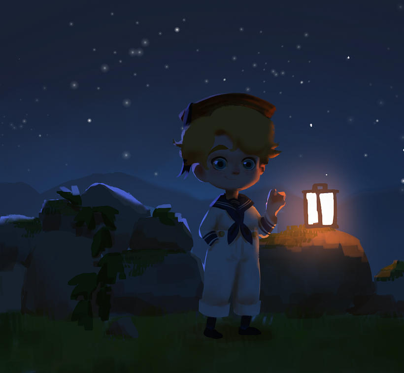 My project in Lighting Principles for Digital Painting course 4