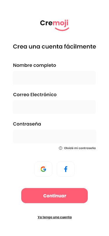 Cremoji: Crea la mejor versión de tí - Design