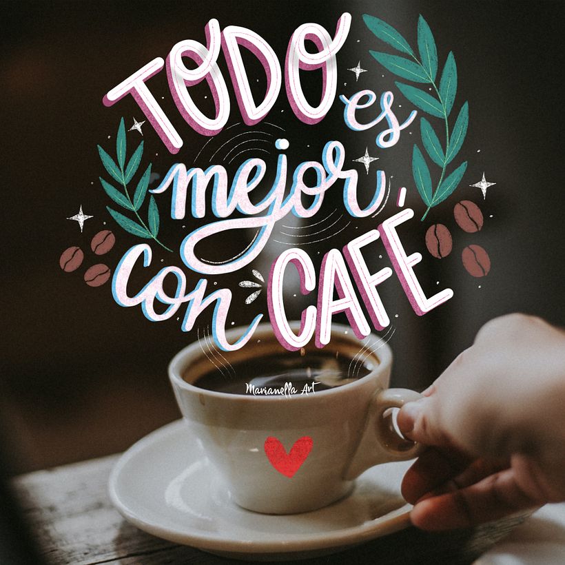 Mi Proyecto del curso: Caligrafía y lettering para Instagram con Procreate 2