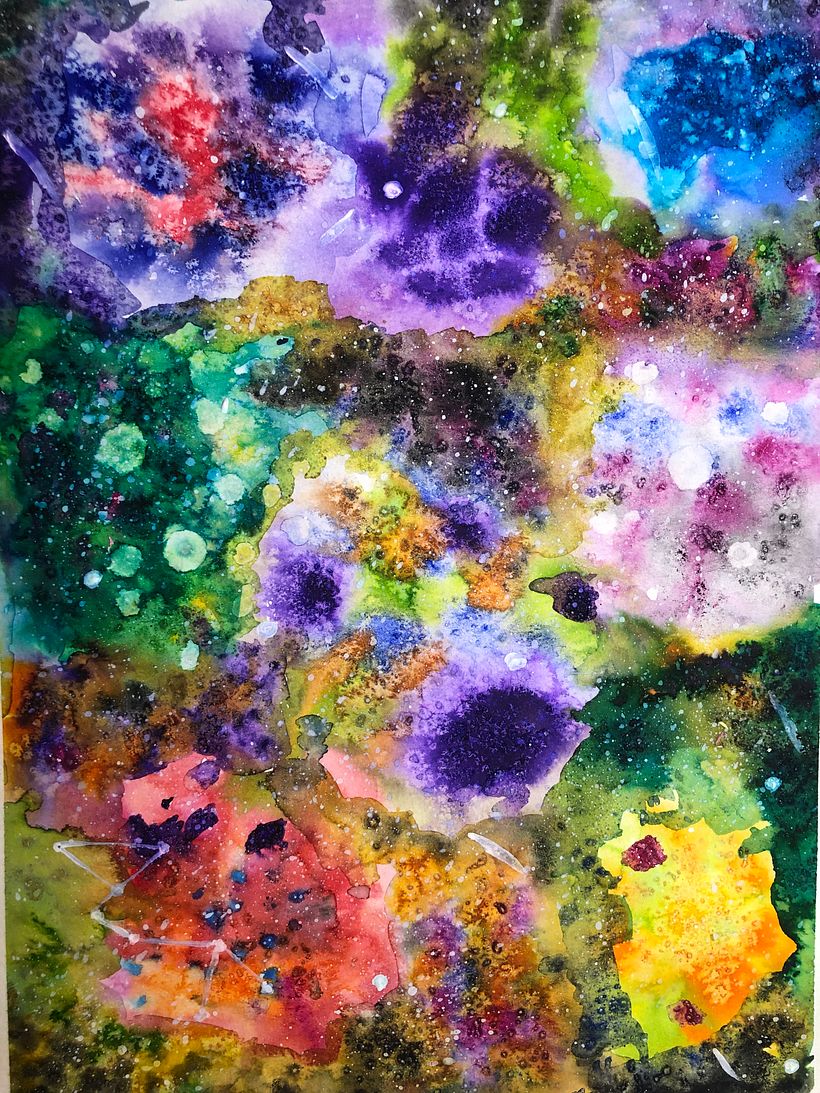 My project in Modern Watercolor Techniques course 2