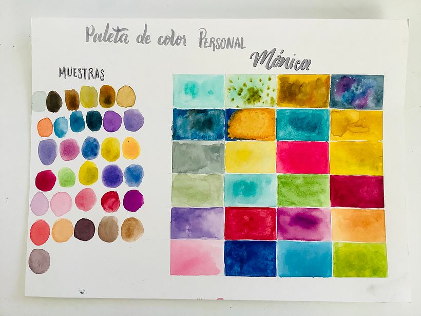 Mi Proyecto del curso: Creación de paletas de color con acuarela 11