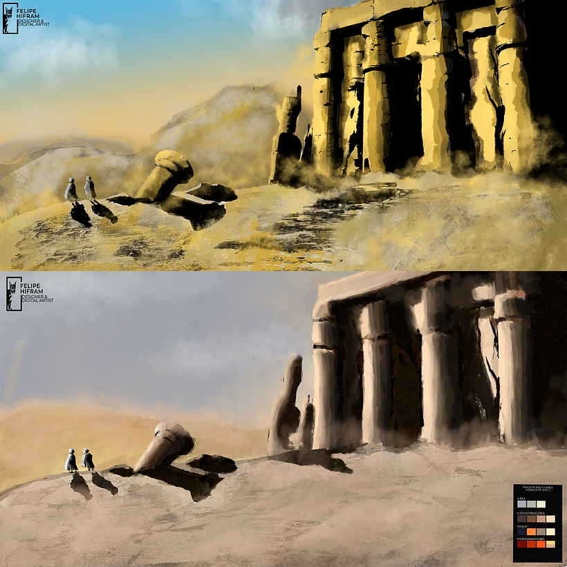 Projeto do curso: Concept Art para videogames 7