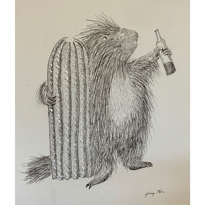 My project in Surrealistic Fineliner Illustration course 2