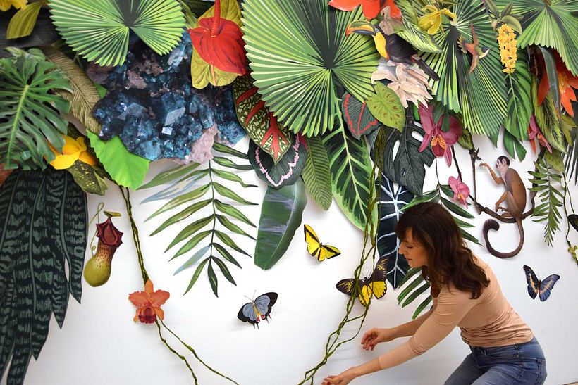BASA Studio Commission - Wall Mural at Riem Arcaden 4