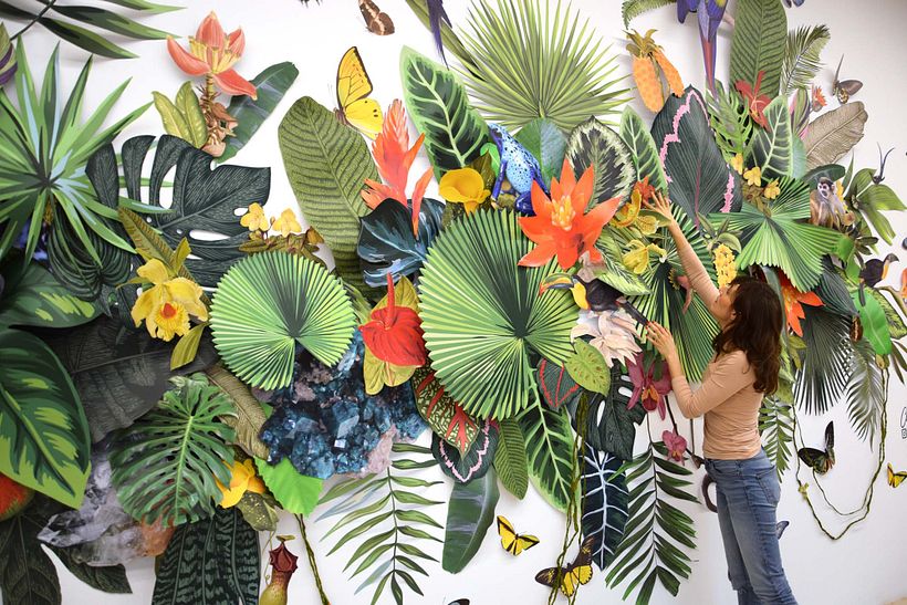 BASA Studio Commission - Wall Mural at Riem Arcaden 5