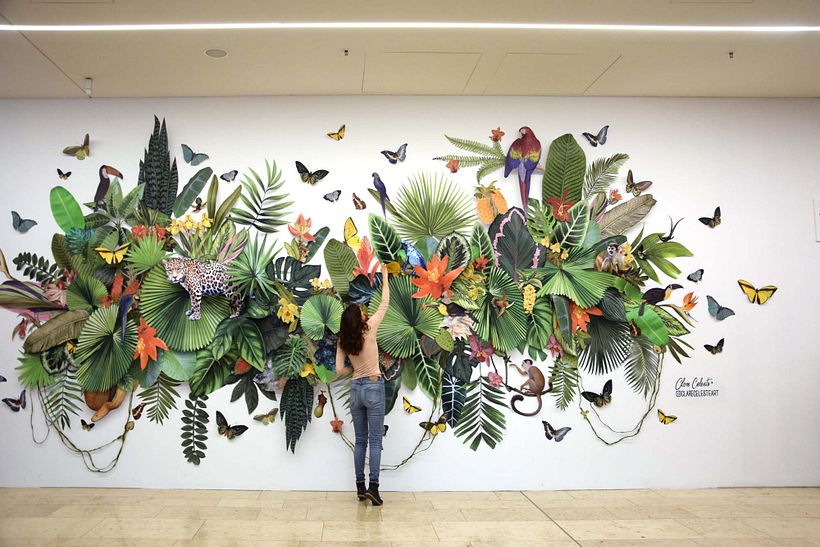 BASA Studio Commission - Wall Mural at Riem Arcaden 7