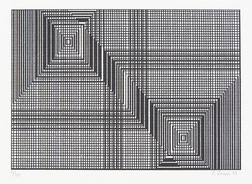 Computer Generated Image - Brooklyn Museum -Leroy Lamis (1925-2010)